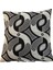 Pıllows Store Geometrik Desenli Beyaz Kırlent Kılıfı 45CM*45CM 2