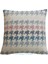 Pıllows Store Büyük Kazayağı Desenli Beyaz Kırlent Kılıfı 45CM*45CM 2