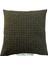 Pıllows Store Küçük Kazayağı Desenli Koyu Yeşil Kırlent Kılıfı 45CM*45CM 2
