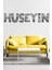 Doğum Günü Hüseyin Gümüş Harf Folyo Balon Set 40 cm Isim Balon 1