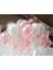 25 Adet Metalik Sedefli Pembe-Beyaz Karışık Balon Helyumla Uçan 1