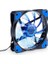 Fan Mavi LED 12 cm 1