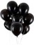 30 Adet Siyah Metalik Balon 12 Inç 1