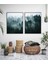 Çerçeve Poster Set Forest 2'li 1