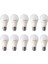 14W E27 6500K Beyaz Işık LED Ampul 10 Adet 1
