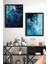 Çerçeve Hediyeli Poster Set Waves 2'li 1