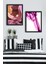 Çerçeve Hediyeli Poster Set Soft Pink 2'li 1