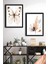 Çerçeve Hediyeli Poster Set Beige Butterfly 2'li 1