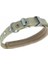 Köpek polar Dokuma Boyun Tasması Haki 1,5X25-30 cm 2