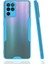 Oppo Reno 5 Lite Kılıf Kenar Renkli Kamera Korumalı Mat Kapak Mavi 1