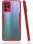 Oppo Reno 5 Lite Kılıf Kenar Renkli Kamera Korumalı Mat Kapak Kırmızı 1
