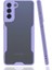 Samsung Galaxy S21 Fe Kılıf Kenar Renkli Kamera Korumalı Mat Kapak Mor 1