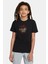 Muhammed Ali Impossible Is Nothing Boks Baskılı Unisex Çocuk Siyah T-Shirt 1