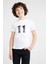 Stranger Things Eleven 11 Baskılı Unisex Çocuk Beyaz T-Shirt 1