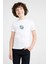 Pokemon'dan Şımarık Phanpy Pokemon Baskılı Unisex Çocuk Beyaz T-Shirt 1