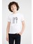 Türk Boyları Oguz Boylari Bayat Tamga Baskılı Unisex Çocuk Beyaz Tshirt 1
