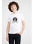 Göktürk Tengri Biz Menen Baskılı Unisex Çocuk Beyaz Tshirt 1