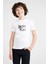 And Key All Keys Lockekey Tt Baskılı Unisex Çocuk Beyaz Tshirt 1