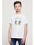 Adventure Time Baskılı Unisex Çocuk Beyaz T-Shirt 1
