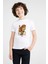 The Professional Leon Mathilda Sevginin Gücü Baskılı Unisex Çocuk Beyaz T-Shirt 1