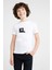 Mr Robot Baskılı Unisex Çocuk Beyaz T-Shirt 1