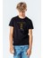 G O T House Celegane Baskılı Unisex Çocuk Siyah T-Shirt 1