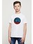 Stranger Things The Upside Down Biker Baskılı Unisex Çocuk Beyaz T-Shirt 1