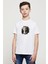 Luhan Exo Koreli K Pop Music Baskılı Unisex Çocuk Beyaz T-Shirt 1