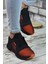 Siyah Turuncu Erkek Sneaker 0012304 2
