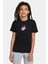 Anime Naruto Madara Baskılı Unisex Çocuk Siyah T-Shirt 1