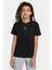 Basketbol Baskılı Unisex Çocuk Siyah Tshirt 1