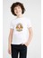 Silhouette Undefeated Hide And Seek World Champion Baskılı Unisex Çocuk Beyaz T-Shirt 1