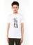 Anime One Punch Man Baskılı Unisex Çocuk Beyaz T-Shirt 1
