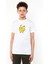 Kızgın Pikachu Pokemon Baskılı Unisex Çocuk Beyaz T-Shirt 1