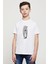 Leopar Jaguar Hayvan Baskılı Unisex Çocuk Beyaz T-Shirt 1