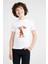 Anime One Piece Baskılı Unisex Çocuk Beyaz T-Shirt 1