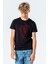 Charles Bukowski Heart Your Life Is Baskılı Unisex Çocuk Siyah Tshirt 1