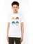 Beatles 1 Baskılı Unisex Çocuk Beyaz T-Shirt 1