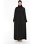 Fermuarlı Tek Parça Namaz Elbisesi Siyah 2