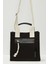 Deri Detaylı Tote Bag Siyah 3