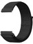 Garmin Vivoactive 3 Hasırlı Kordon Woven Sport Loop Siyah 1