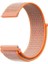Huawei Honor Magic Watch 2 42MM Hasırlı Kordon Woven Sport Loop Turuncu 1