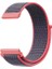 Samsung Galaxy Watch 3 41MM Hasırlı Kordon Woven Sport Loop Koyu Pembe 1