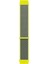 Garmin Forerunner 245 Hasırlı Kordon Woven Sport Loop Sarı 2