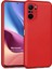 Matte Silicone Xiaomi Mi 11I Kılıf Kırmızı 2