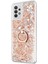Samsung Galaxy A72 Kılıf Glitter Liquid Holder Gold 1