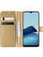 Vivo Y11S Kılıf Delux Leather Wallet Gold 2