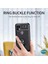 Realme C21 Kılıf Kickstand Ring Holder Siyah Rose 5