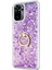 Xiaomi Redmi Note 10S Kılıf Glitter Liquid Holder Mor 1