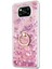 Xiaomi Poco X3 Nfc Kılıf Glitter Liquid Holder Pembe 1